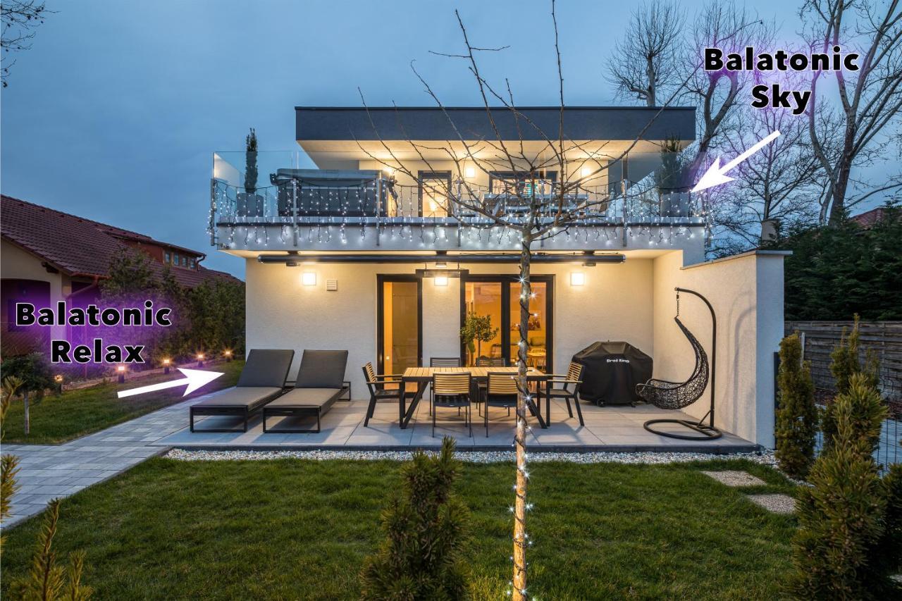 Balatonic Sky Apartman Zamárdi Kültér fotó